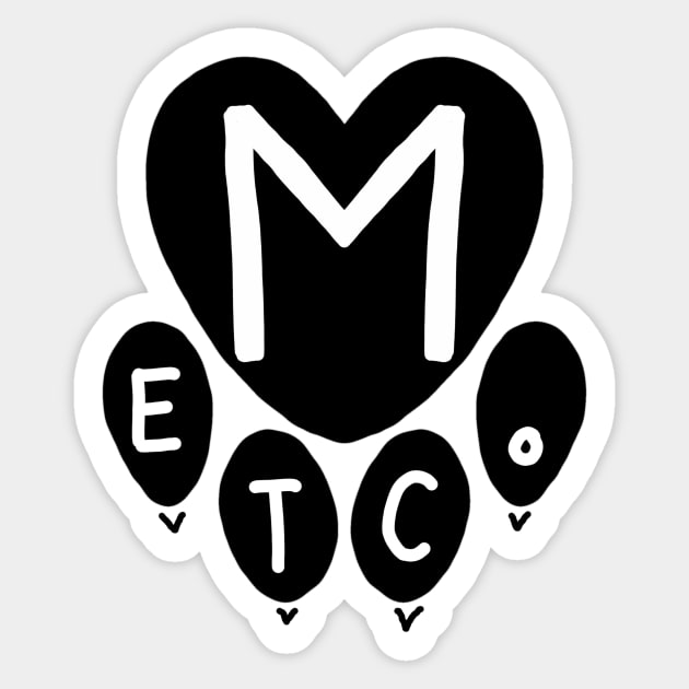 Mumble Etc. Logo (Black) Sticker by MumbleEtc